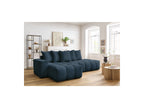 Fixed MONT WHITE fabric corner sofa - Left-hand corner - BOBOCHIC - The Bradery