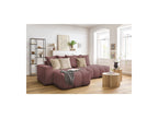 Fixed MONT WHITE corner sofa in fabric - Left-hand corner - BOBOCHIC - The Bradery