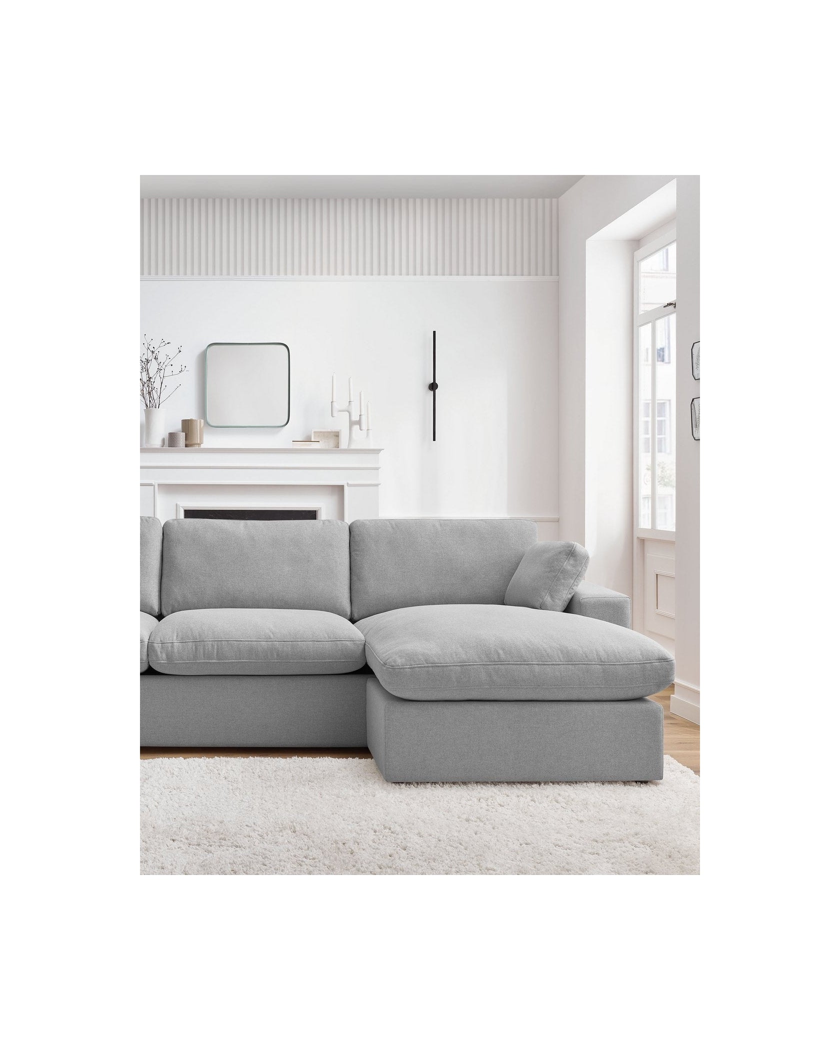 Reversible fixed corner sofa BELAIR - BOBOCHIC - The Bradery