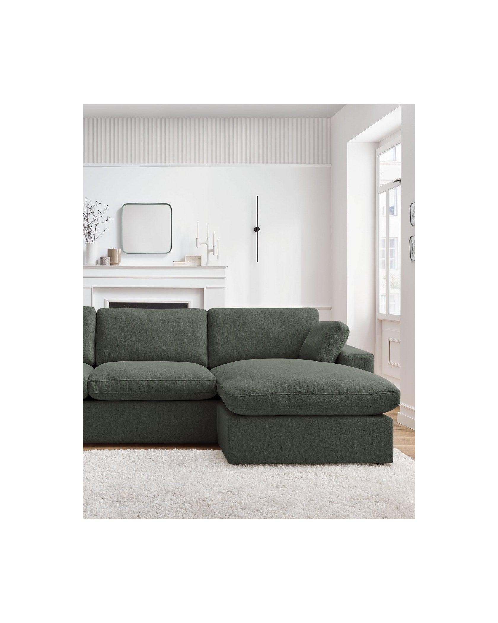 Reversible fixed corner sofa BELAIR - BOBOCHIC - The Bradery