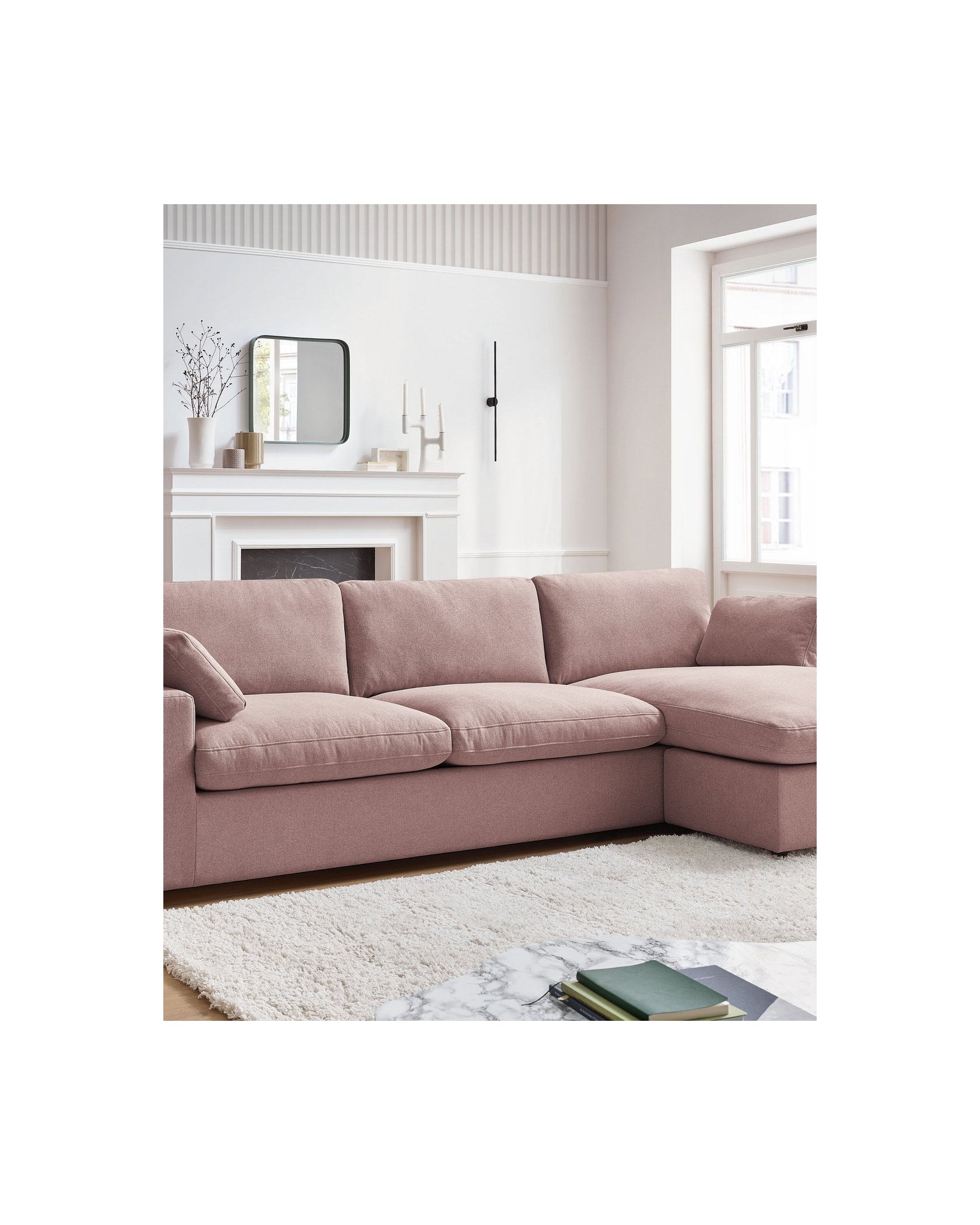 Reversible fixed corner sofa BELAIR - BOBOCHIC - The Bradery