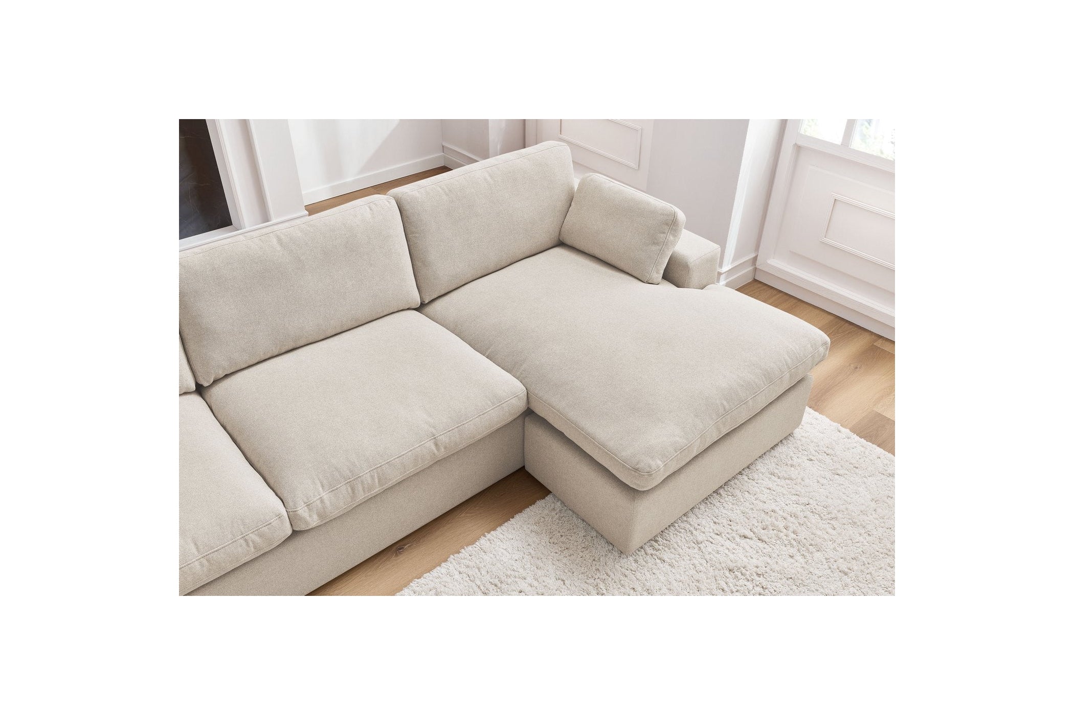 Reversible fixed corner sofa BELAIR - BOBOCHIC - The Bradery