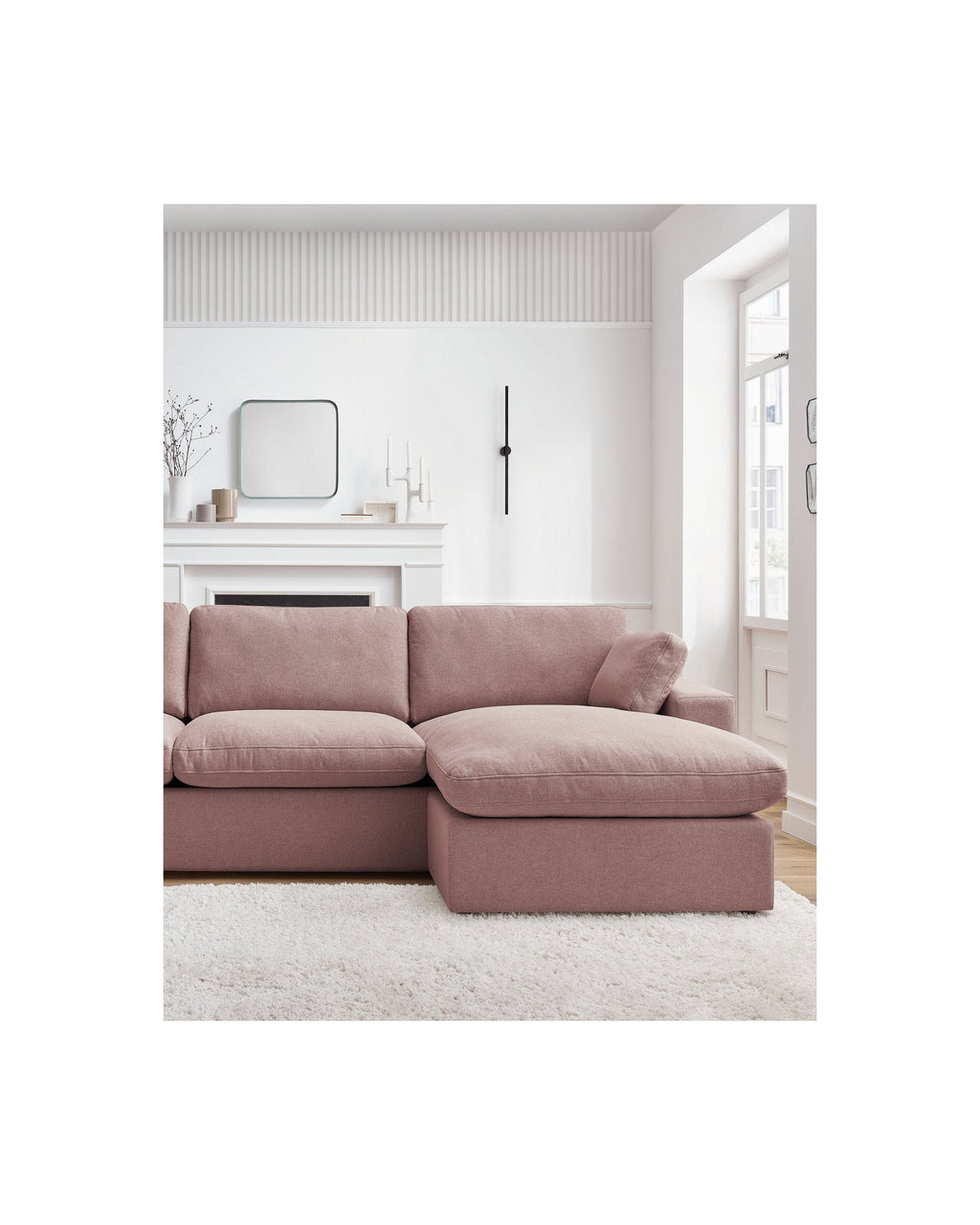 Reversible fixed corner sofa BELAIR - BOBOCHIC - The Bradery