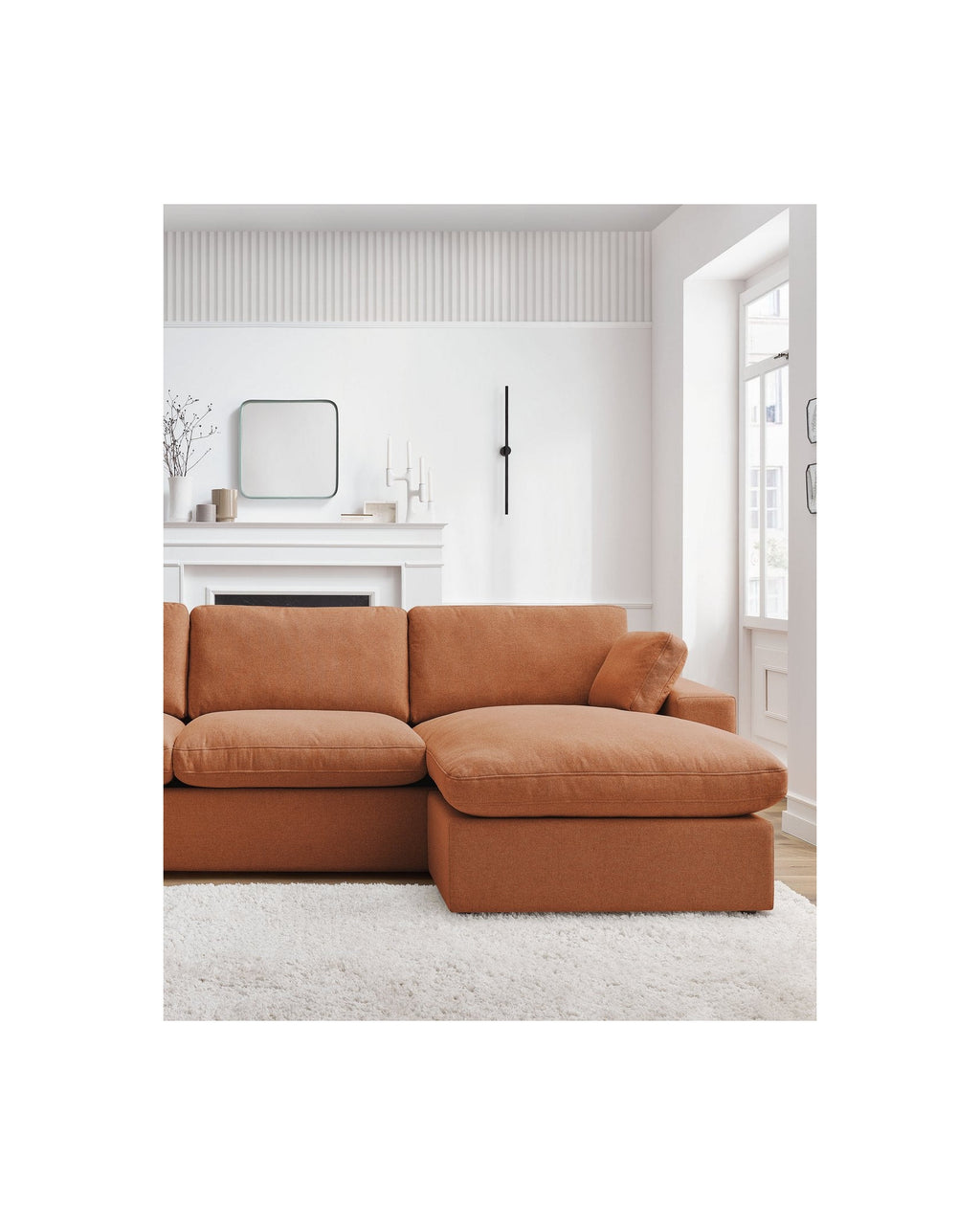Reversible fixed corner sofa BELAIR - BOBOCHIC - The Bradery