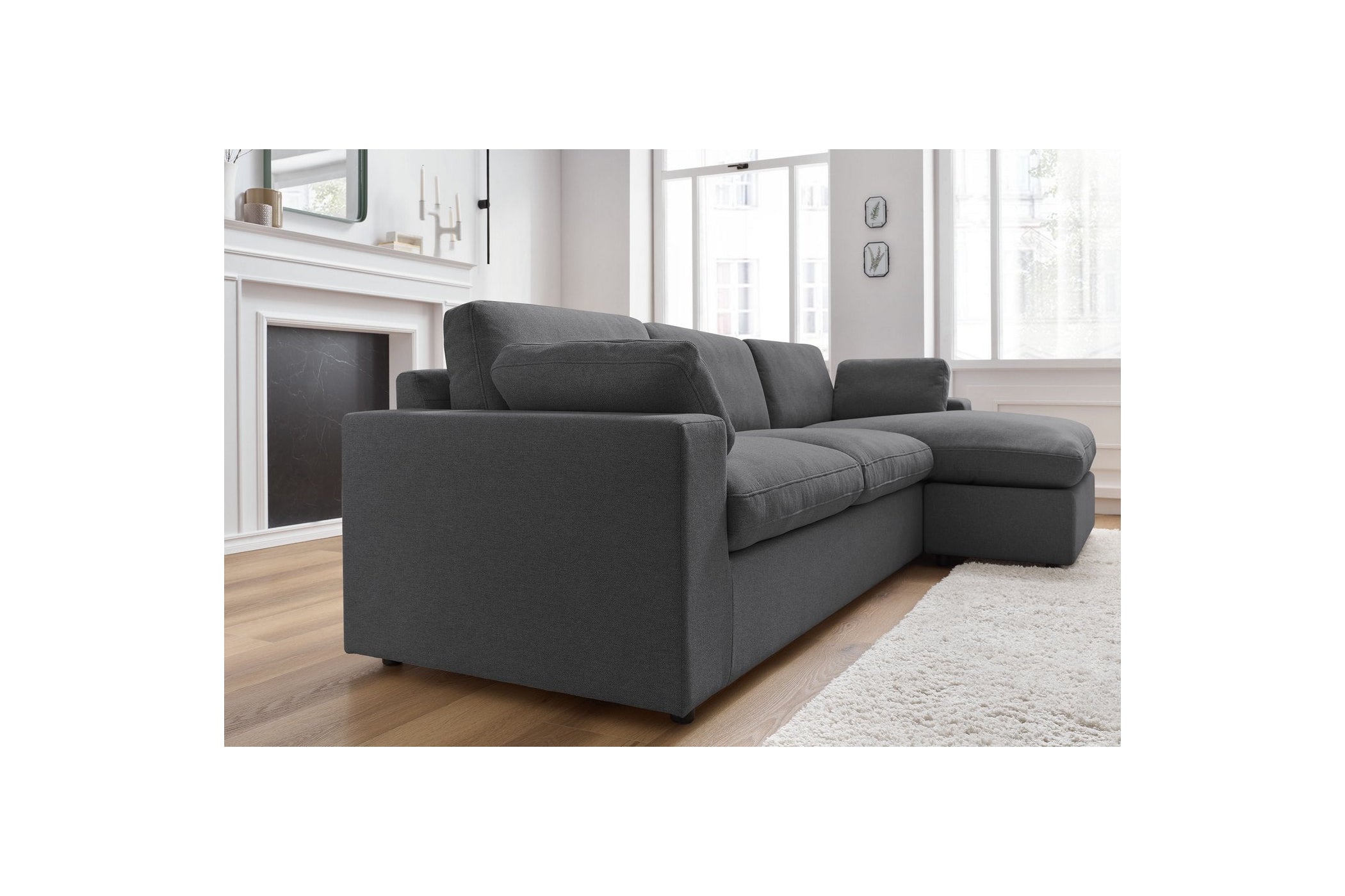 Reversible fixed corner sofa BELAIR - BOBOCHIC - The Bradery