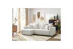 ENVY reversible convertible corner sofa with storage in soft bouclé fabric - BOBOCHIC - The Bradery