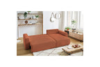 Reversible convertible corner sofa with storage ENVY corduroy - BOBOCHIC - The Bradery