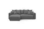 Reversible convertible corner sofa with storage ENVY corduroy - BOBOCHIC - The Bradery