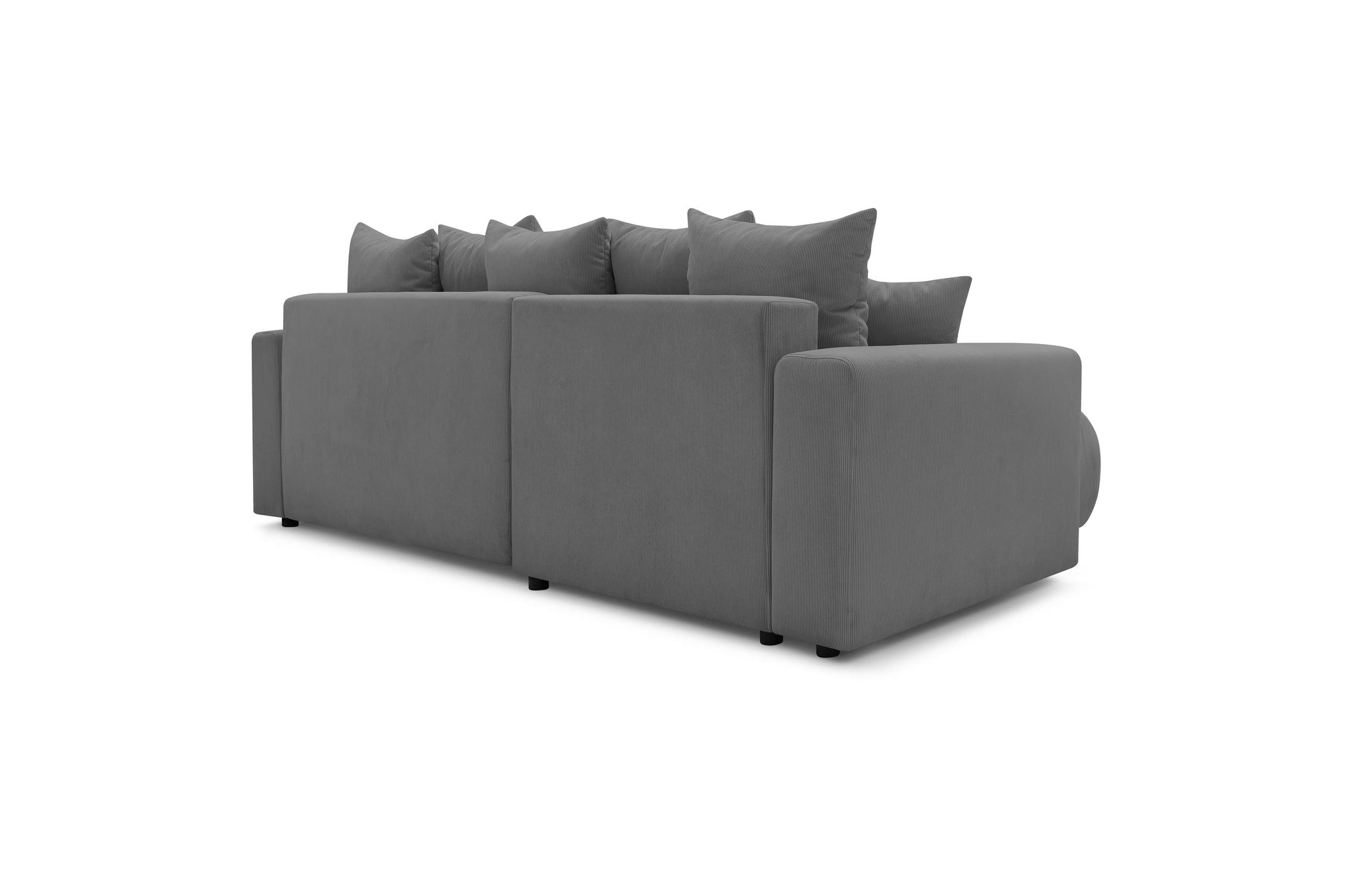 Reversible convertible corner sofa with storage ENVY corduroy - BOBOCHIC - The Bradery