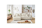 Reversible corner sofa bed with storage ENVY corduroy - BOBOCHIC - The Bradery