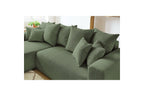 Reversible corner sofa bed with storage ENVY corduroy - BOBOCHIC - The Bradery
