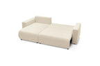 Reversible corner sofa bed with storage ENVY corduroy - BOBOCHIC - The Bradery