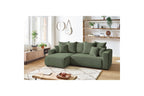Reversible convertible corner sofa with storage ENVY corduroy - BOBOCHIC - The Bradery