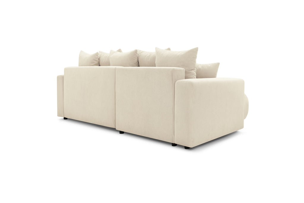Reversible corner sofa bed with storage ENVY corduroy - BOBOCHIC - The Bradery