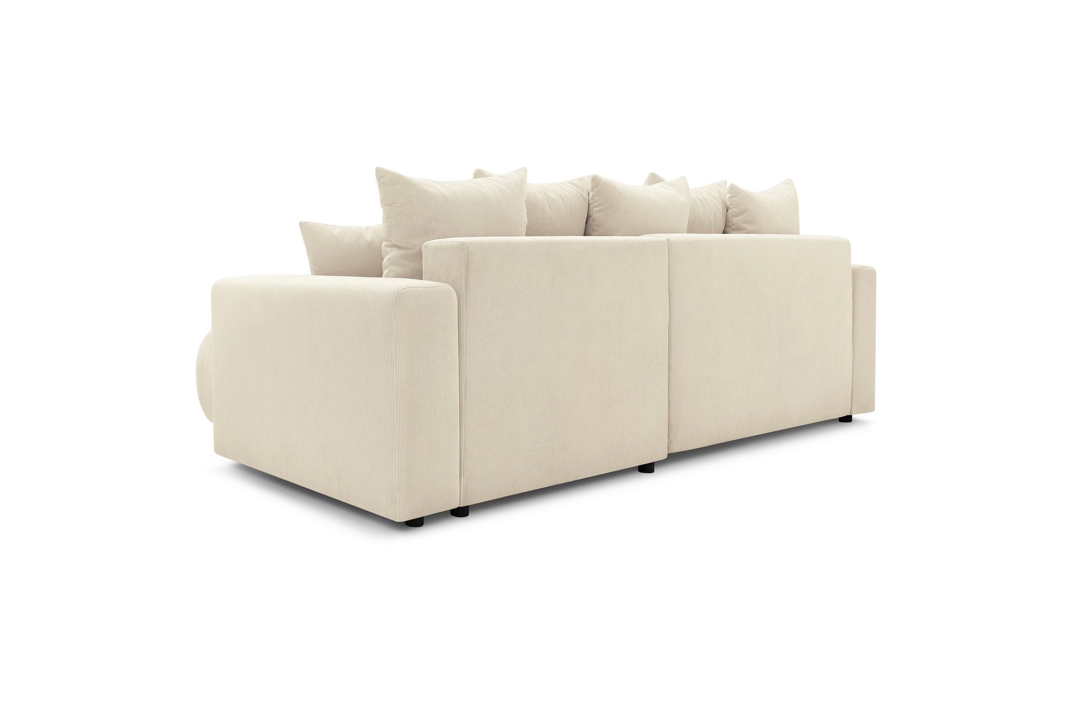 Reversible convertible corner sofa with storage ENVY corduroy - BOBOCHIC - The Bradery