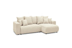 Reversible convertible corner sofa with storage ENVY corduroy - BOBOCHIC - The Bradery
