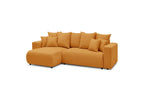 Reversible convertible corner sofa with storage ENVY corduroy - BOBOCHIC - The Bradery