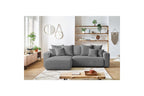 Reversible convertible corner sofa with storage ENVY corduroy - BOBOCHIC - The Bradery