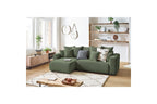 Reversible convertible corner sofa with storage ENVY corduroy - BOBOCHIC - The Bradery