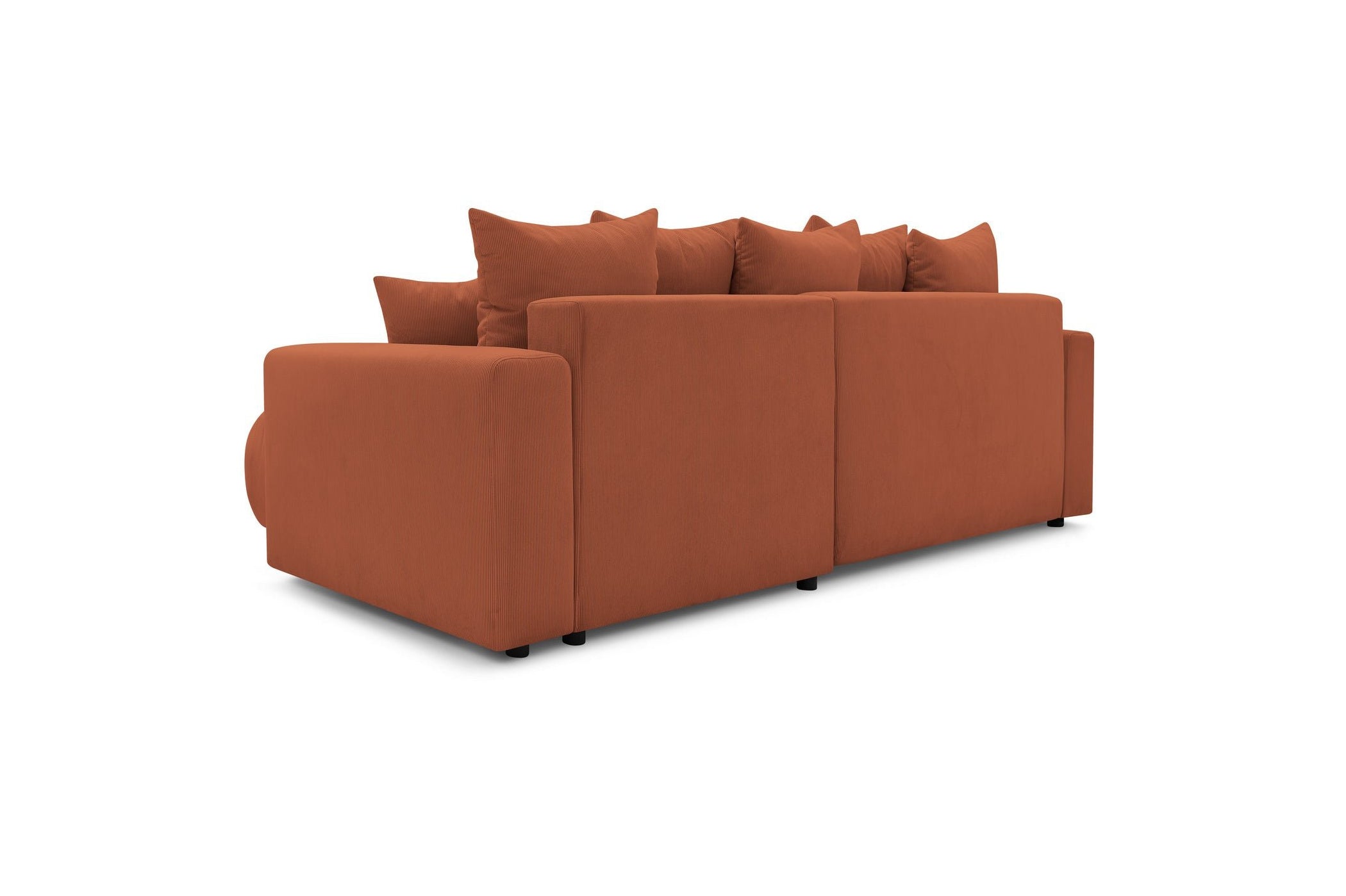 Reversible convertible corner sofa with storage ENVY corduroy - BOBOCHIC - The Bradery