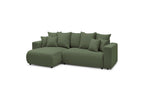 Reversible corner sofa bed with storage ENVY corduroy - BOBOCHIC - The Bradery