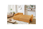 Reversible convertible corner sofa with storage ENVY corduroy - BOBOCHIC - The Bradery