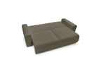 ENVY straight sofa bed with storage in soft bouclé fabric - BOBOCHIC - The Bradery