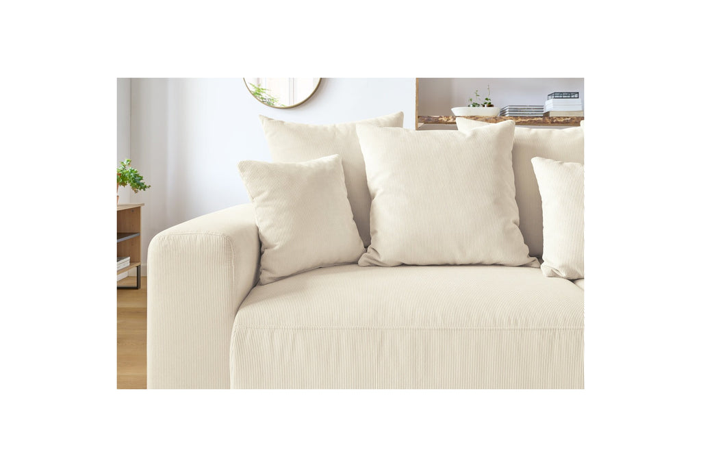 ENVY straight sofa bed with storage in corduroy - BOBOCHIC - The Bradery