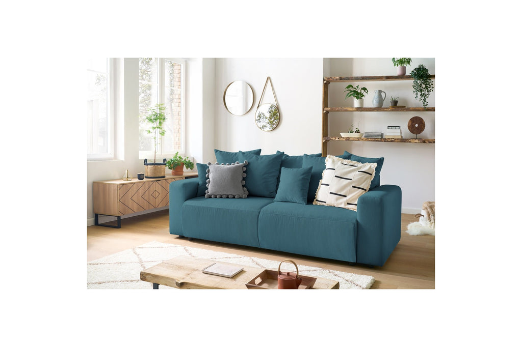 ENVY straight sofa bed with storage in corduroy - BOBOCHIC - The Bradery