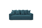 ENVY straight sofa bed with storage in corduroy - BOBOCHIC - The Bradery