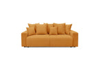 ENVY straight sofa bed with storage in corduroy - BOBOCHIC - The Bradery
