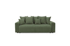 ENVY straight sofa bed with storage in corduroy - BOBOCHIC - The Bradery