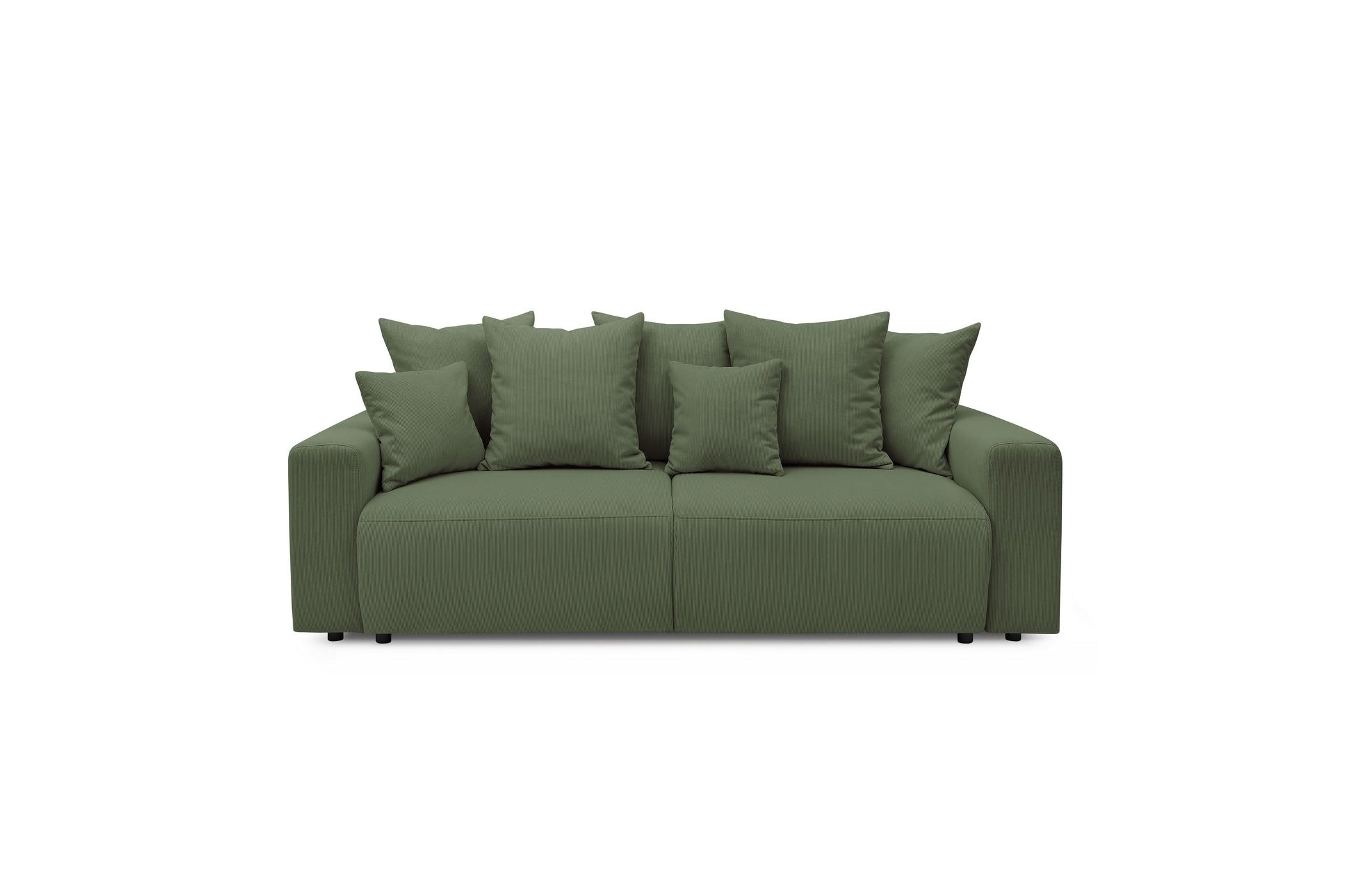 ENVY straight sofa bed with storage in corduroy - BOBOCHIC - The Bradery
