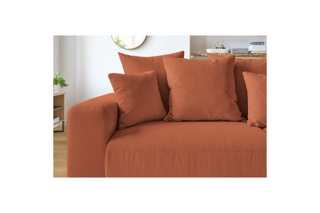ENVY straight convertible sofa bed with storage in corduroy - BOBOCHIC - The Bradery