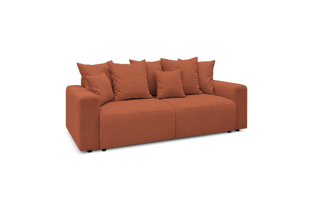 ENVY straight sofa bed with storage in corduroy - BOBOCHIC - The Bradery