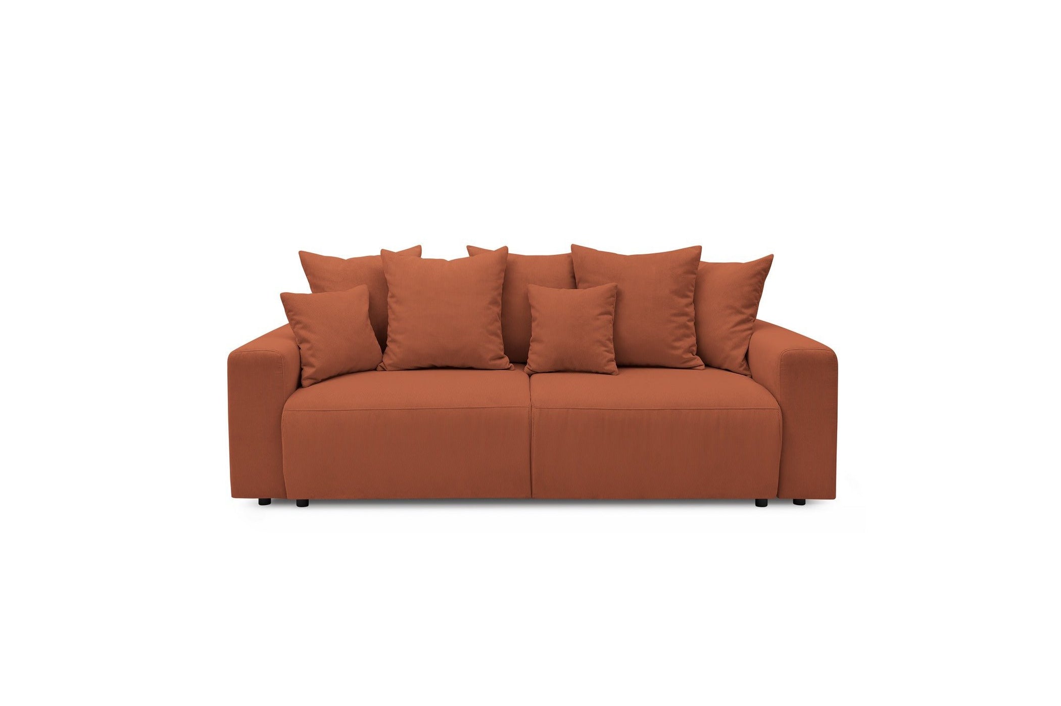 ENVY straight convertible sofa bed with storage in corduroy - BOBOCHIC - The Bradery