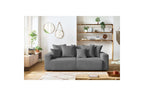 ENVY straight sofa bed with storage in corduroy - BOBOCHIC - The Bradery