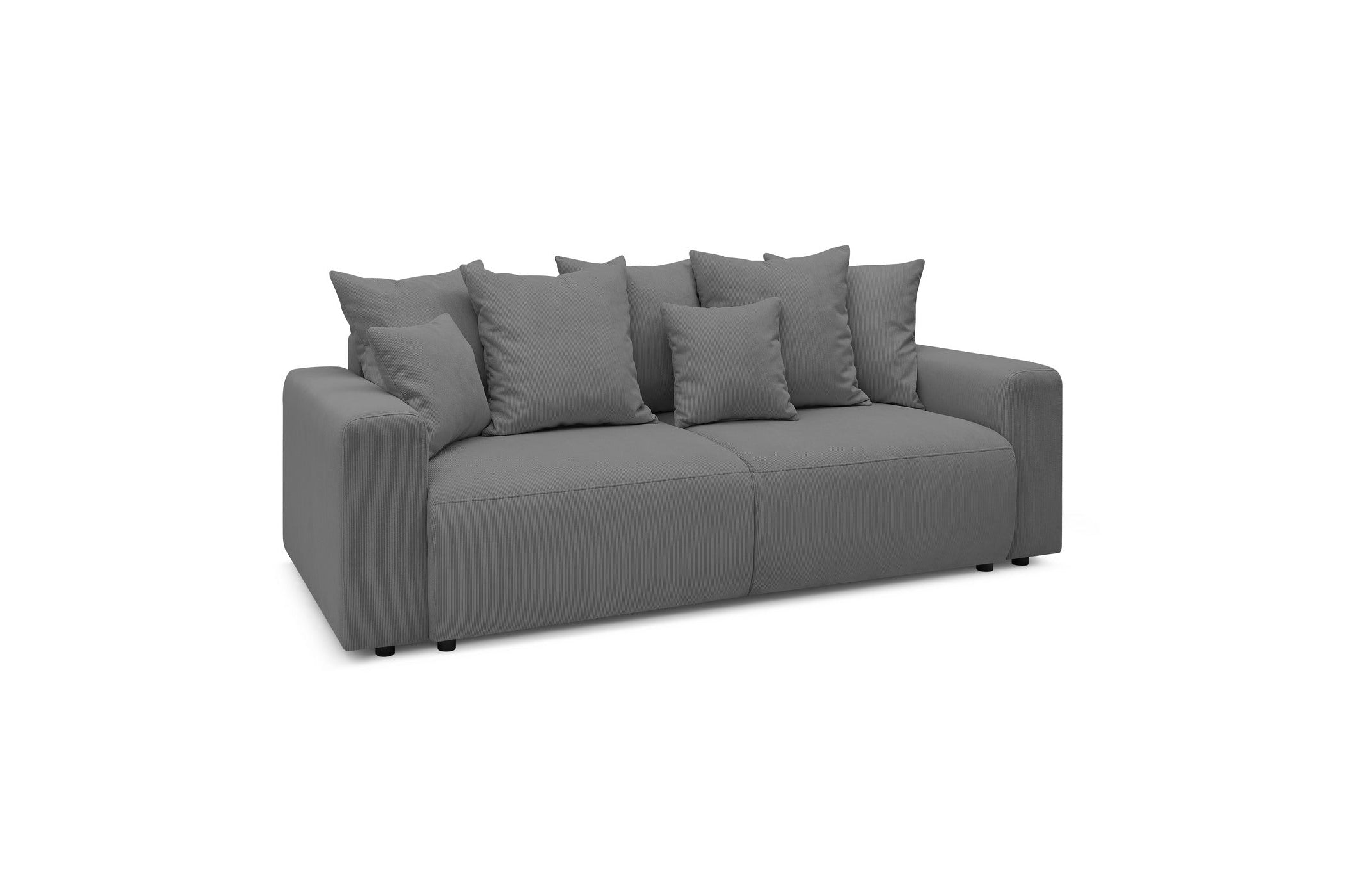 ENVY straight sofa bed with storage in corduroy - BOBOCHIC - The Bradery