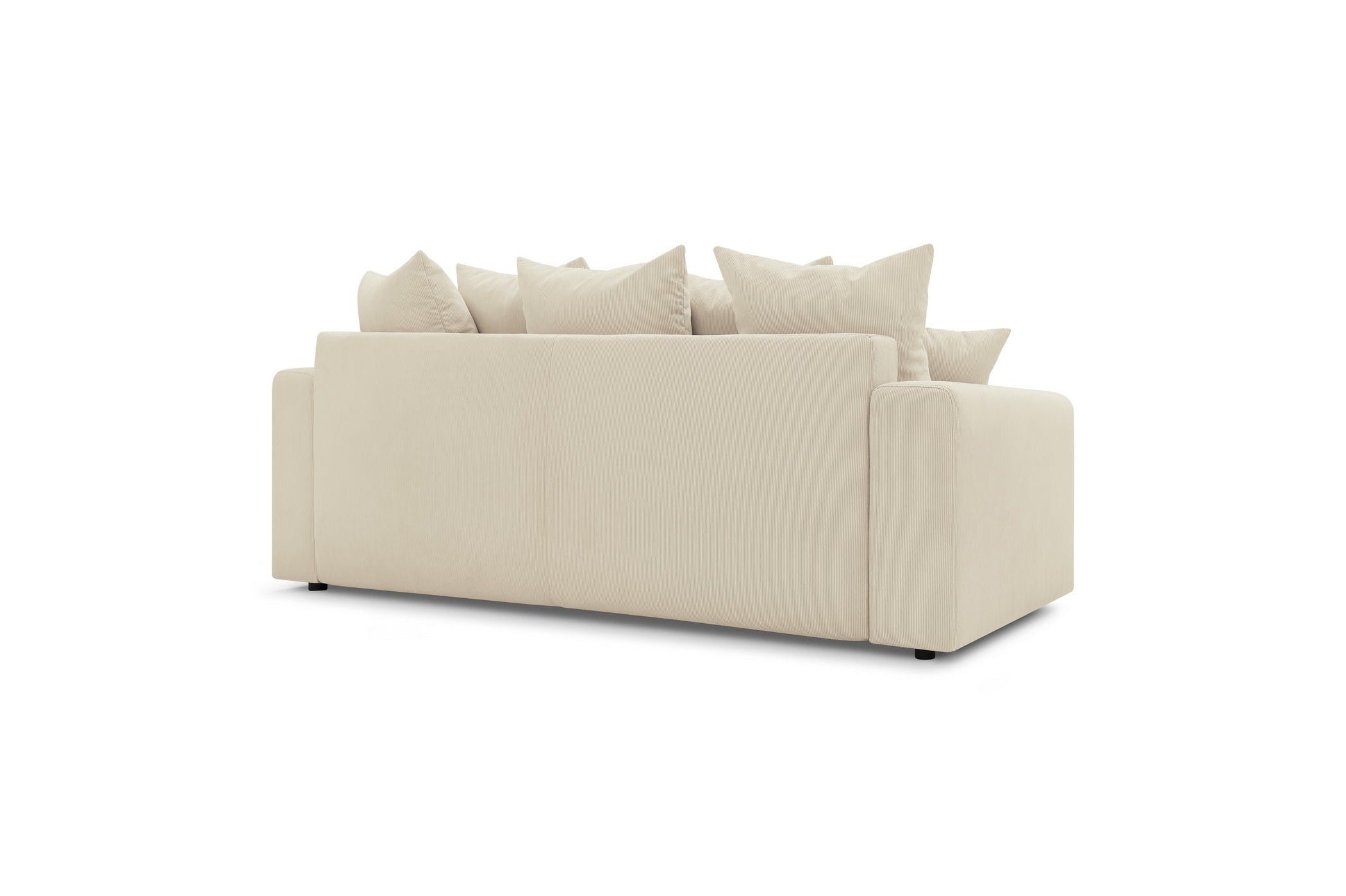 ENVY straight sofa bed with storage in corduroy - BOBOCHIC - The Bradery