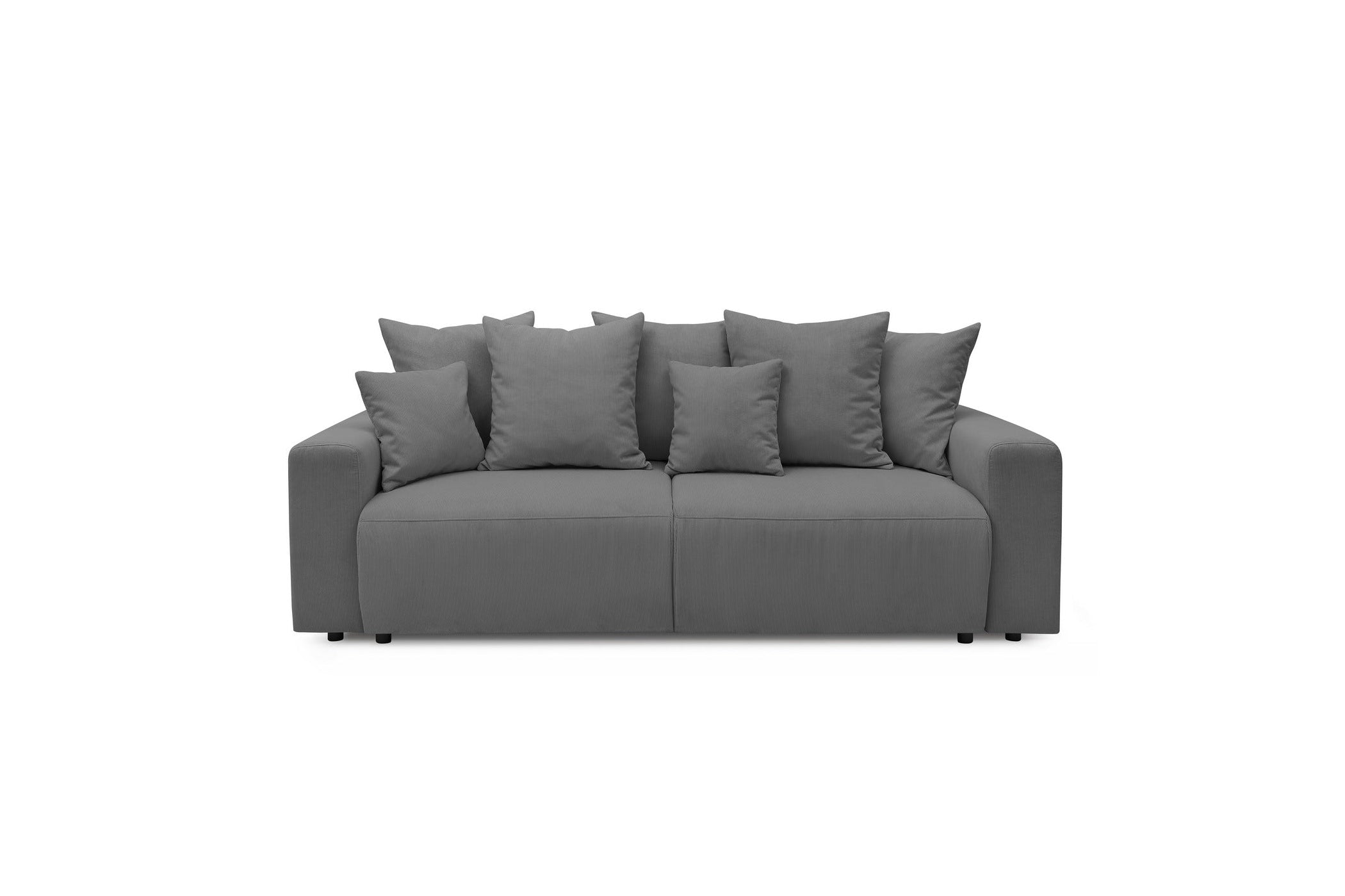 ENVY straight sofa bed with storage in corduroy - BOBOCHIC - The Bradery