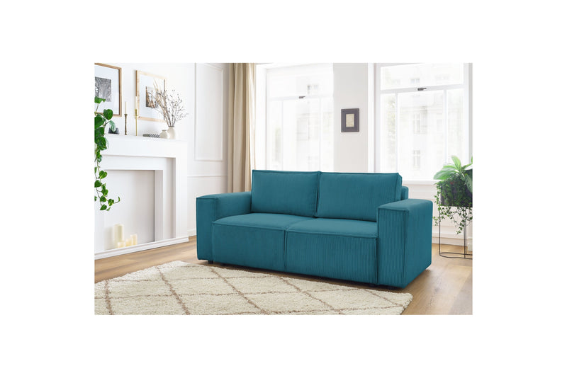 NIHAD 2-seater upright sofa in corduroy - BOBOCHIC - The Bradery