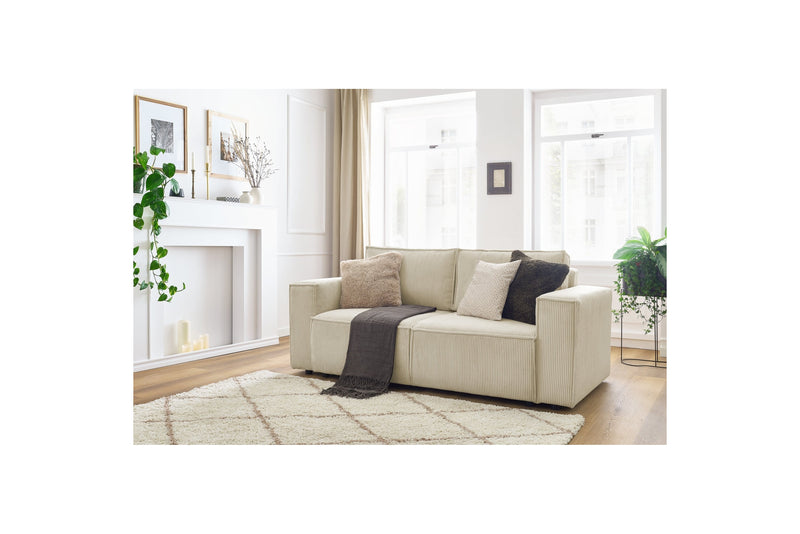 NIHAD 2-seater upright sofa in corduroy - BOBOCHIC - The Bradery