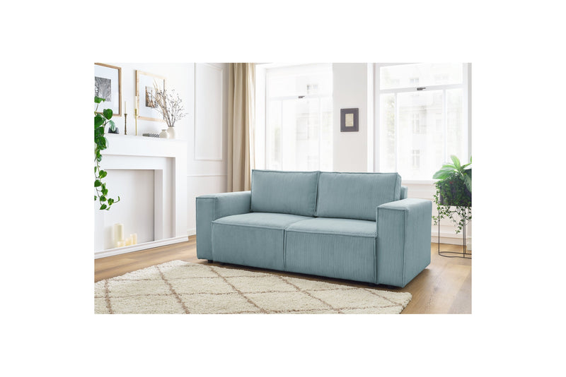 NIHAD 2-seater upright sofa in corduroy - BOBOCHIC - The Bradery