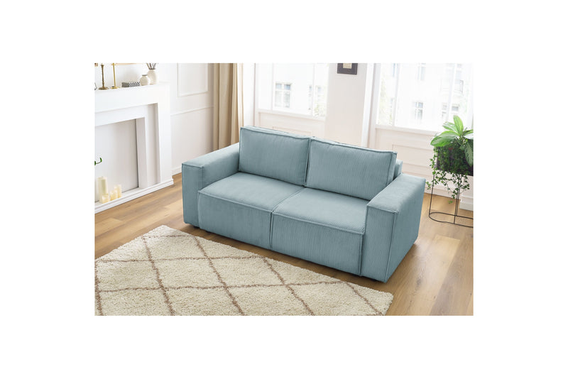 NIHAD 2-seater upright sofa in corduroy - BOBOCHIC - The Bradery