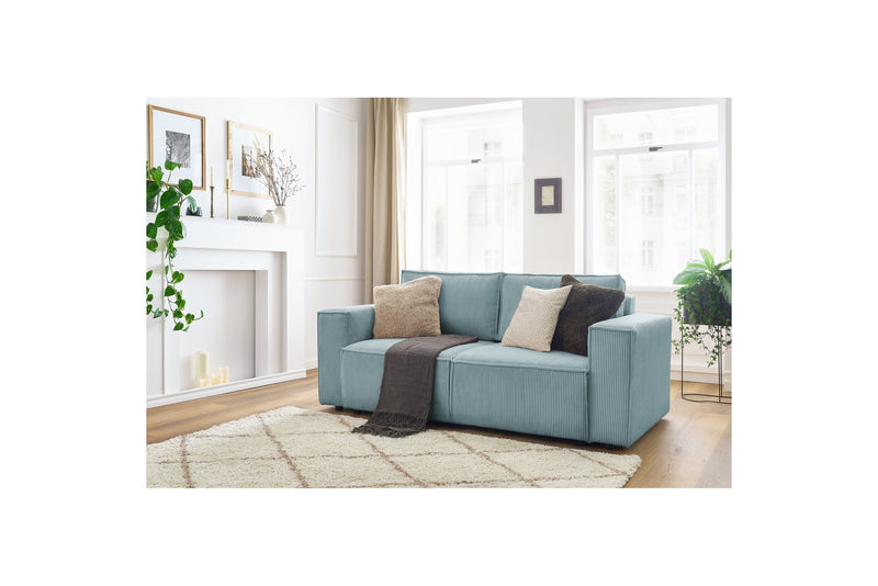 NIHAD 2-seater upright sofa in corduroy - BOBOCHIC - The Bradery