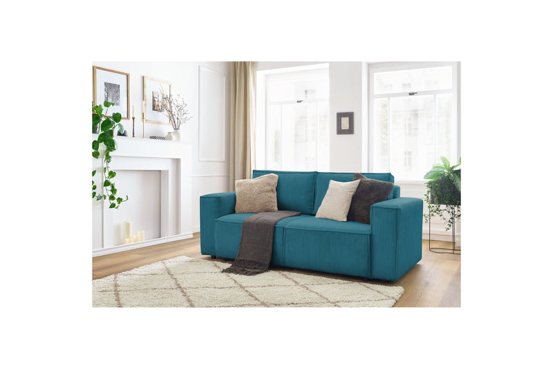 NIHAD 2-seater upright sofa in corduroy - BOBOCHIC - The Bradery