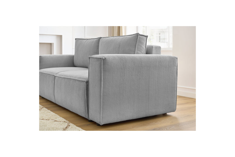 NIHAD 2-seater upright sofa in corduroy - BOBOCHIC - The Bradery