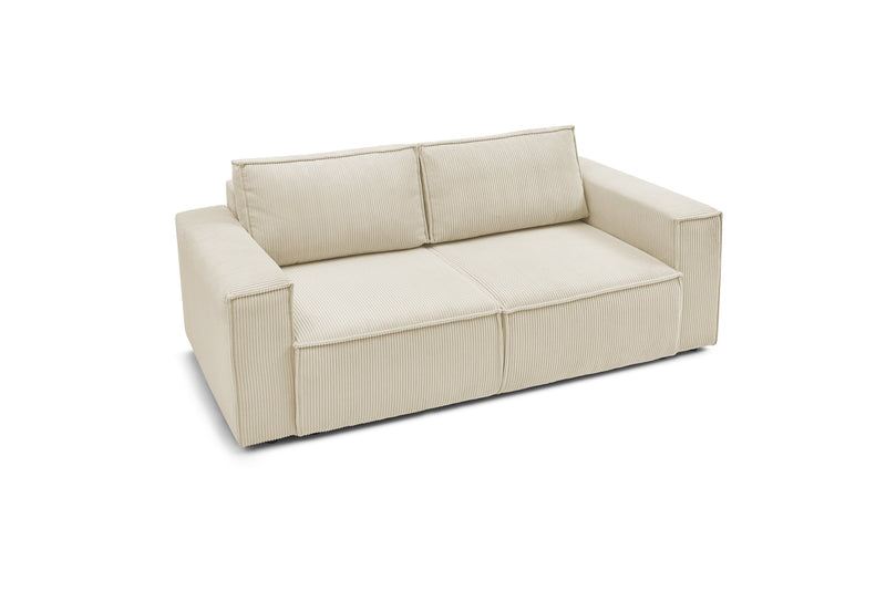 NIHAD 2-seater upright sofa in corduroy - BOBOCHIC - The Bradery