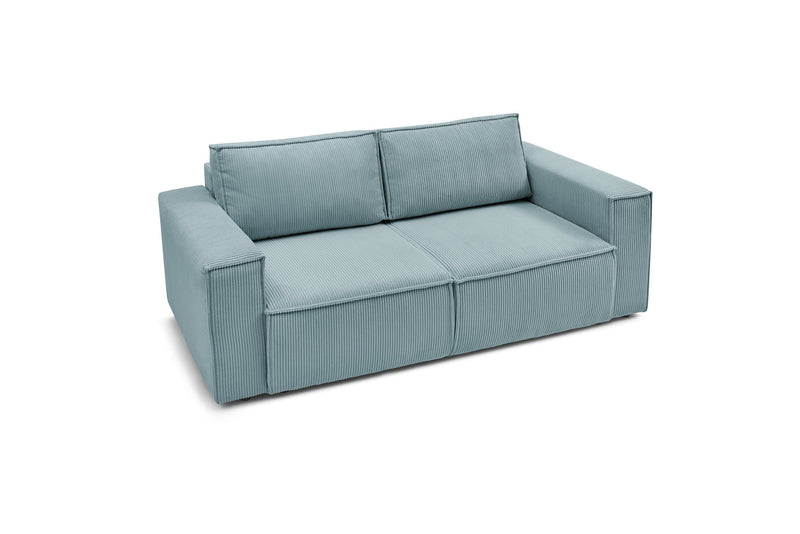 NIHAD 2-seater upright sofa in corduroy - BOBOCHIC - The Bradery