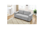 Sofá recto fijo de 2 plazas NIHAD de pana - BOBOCHIC - The Bradery